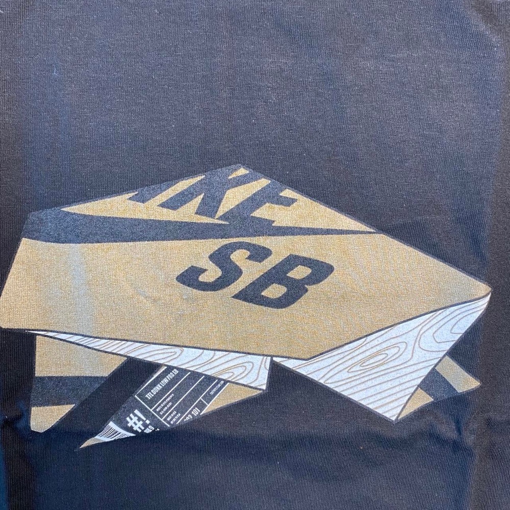 The Forest Lab Nike SB skateboarding design origami shirt